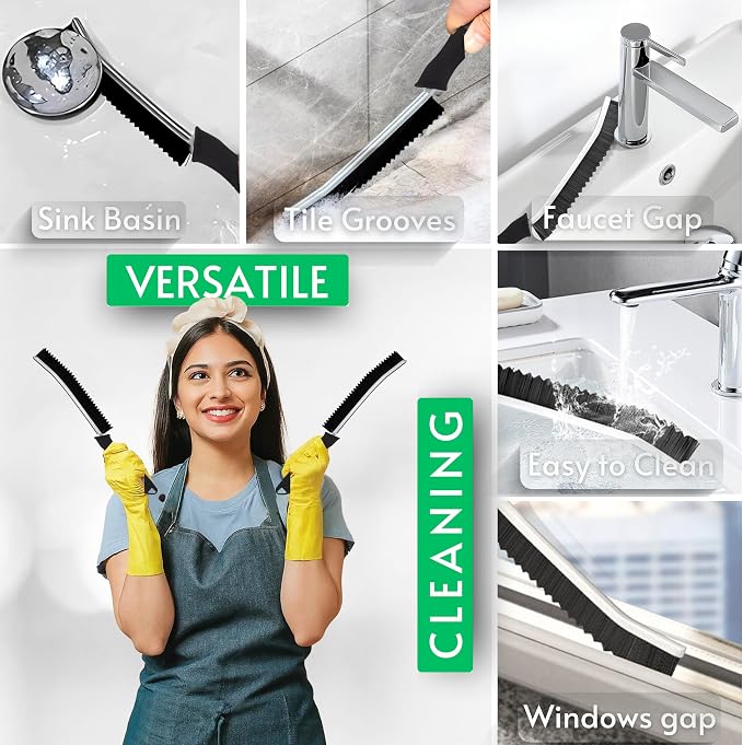 Hard Bristle Crevice Cleaning Brushes - Image 6