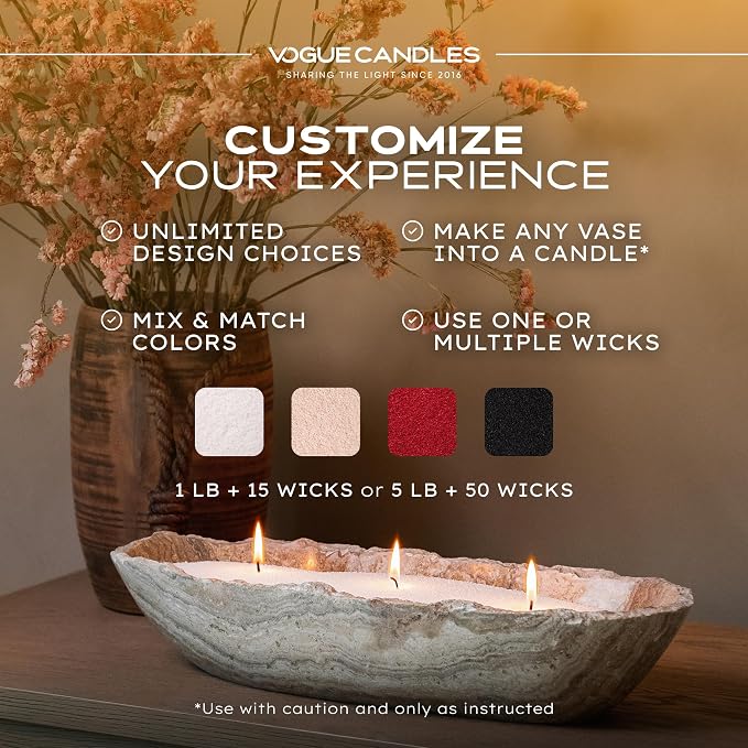 Vogue Candles 1LB Candle Sand - Image 6