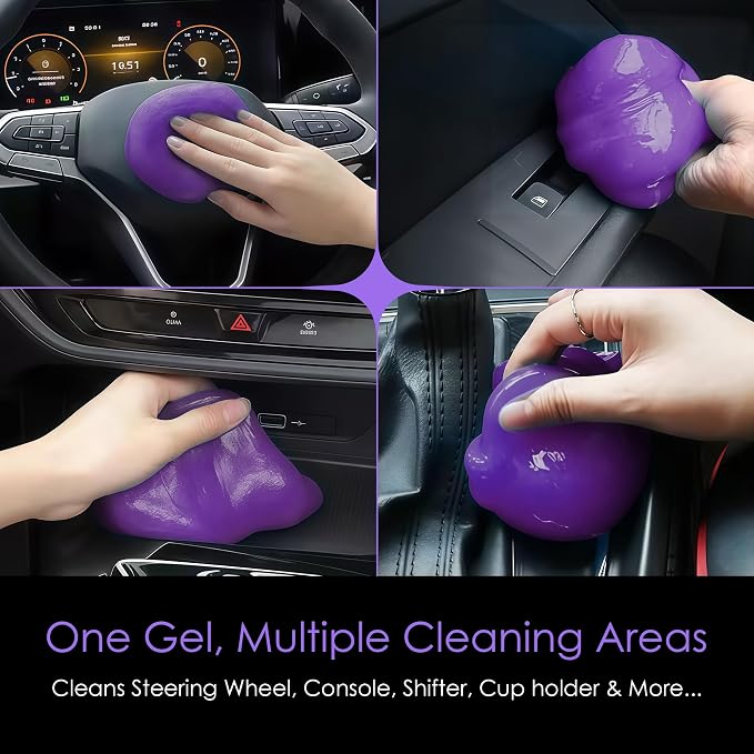 Car Cleaning Gel Detailing Putty | Car Interior Cleaner Slime - Image 4