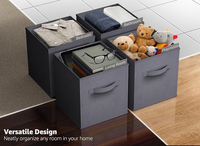 Sorbus Fabric Storage Cubes - Image 6