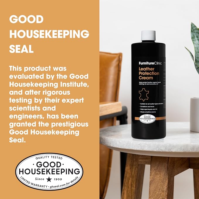 Furniture Clinic Leather Protection Cream | 2-in-1 Leather Conditioner & - Image 5