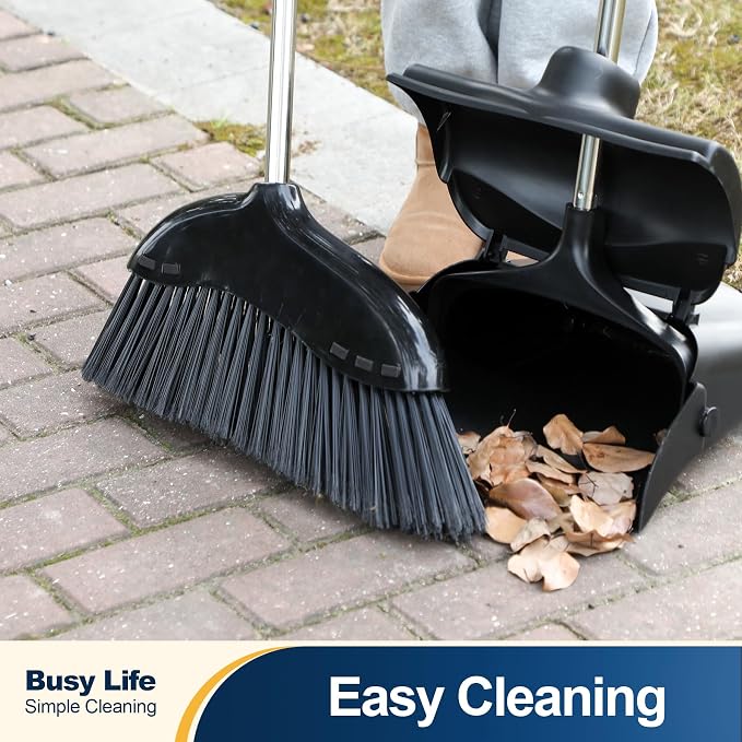 Yocada Heavy Duty Broom Outdoor&Indoor Broom Commercial - Image 6