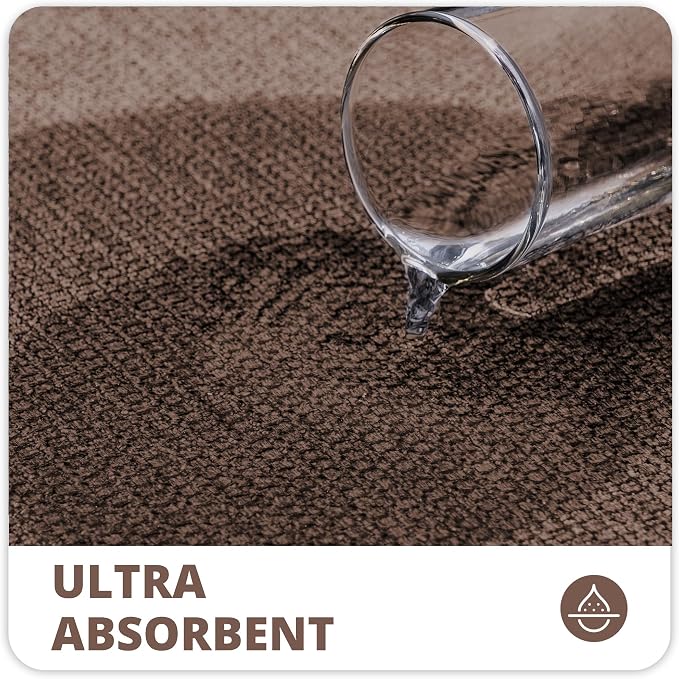 Bath Mat, Ultra Thin Bathroom Runner Rugs, Large Bath Mats - Image 3