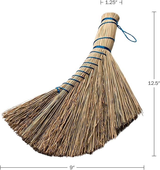 Natural Straw Whisk Broom - Image 6