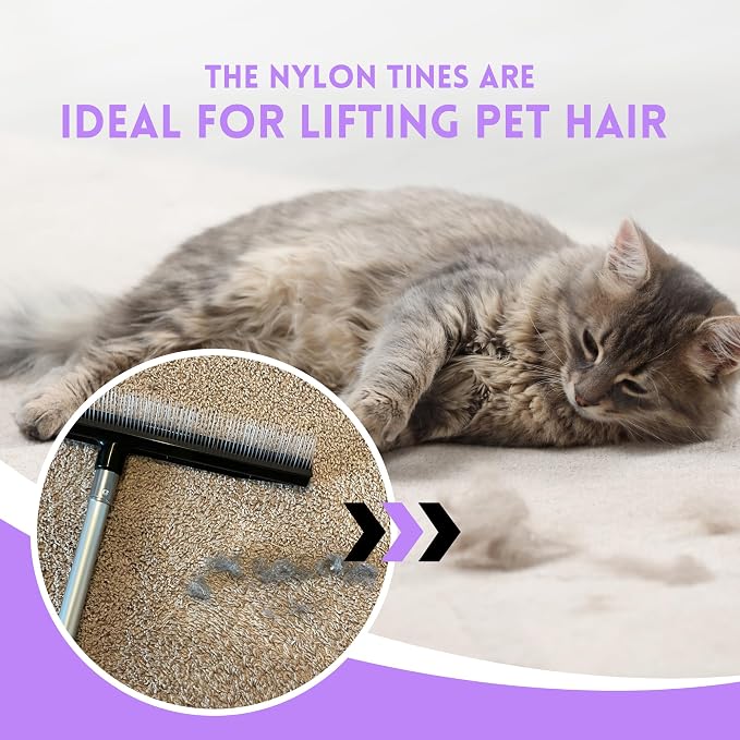 Room Groom PET Carpet Rake and Groomer - Image 4