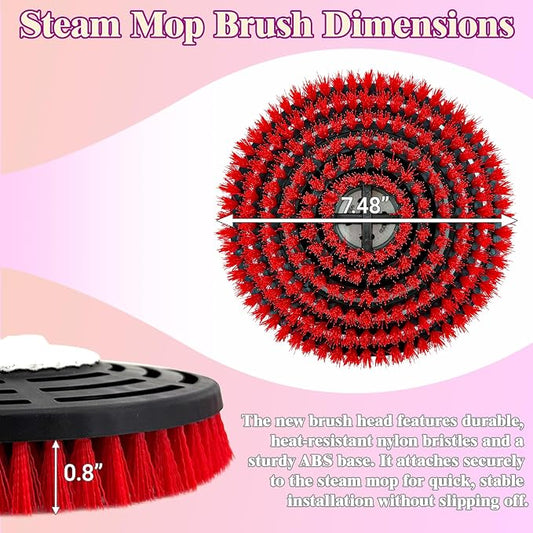 Steam Cleaner Mop Replacement Brush Heads - Image 2