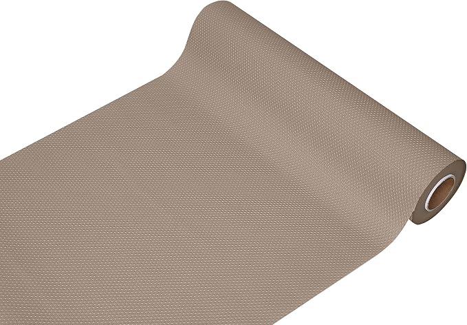 EVALAND 17.7" x 33 FT Non-Slip Shelf Liner, Non-Adhesive, Waterproof Pantry by EVALAND