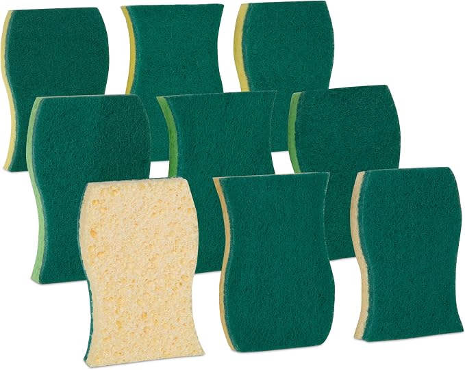 Smart Design Heavy Duty Cellulose Smart Scrub Sponge by PROMART