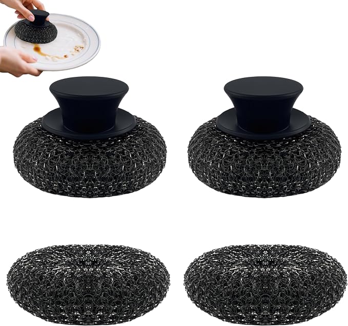 Stainless Steel Wool Scrubber by Frayot