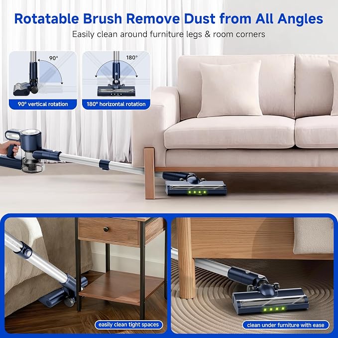 Cordless Vacuum Cleaner for Home: 6-in-1 Stick Vacuum - Image 5