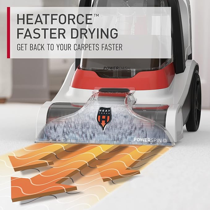 Hoover PowerDash Pet+ Compact Carpet Cleaner Machine, Lightweight Carpet - Image 4