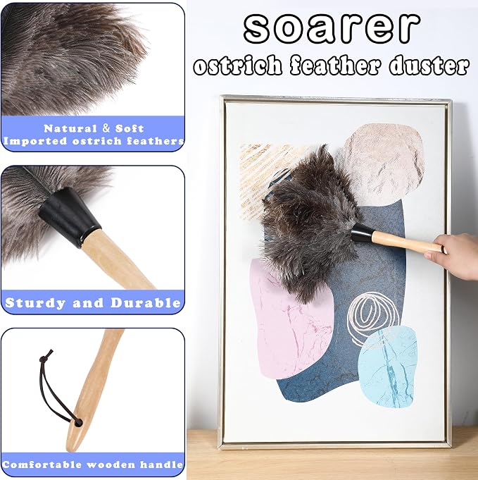 Soarer Ostrich Feather Duster - Image 2