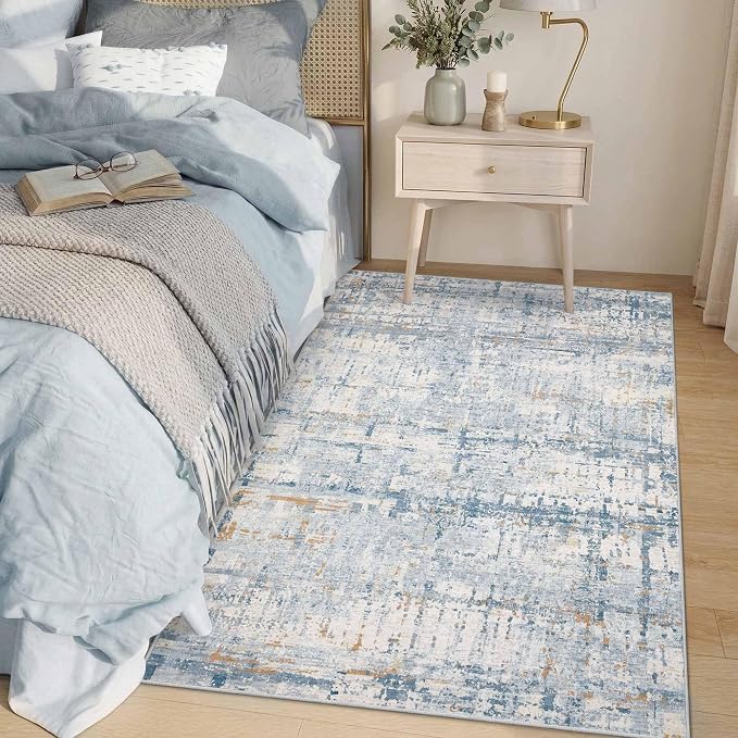 3x5 Washable Entryway Rug, Non Slip Boho Runner Rugs - Image 2