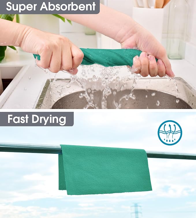 KitchLife Microfiber Cleaning Cloth Roll, 100 Pack - Image 5