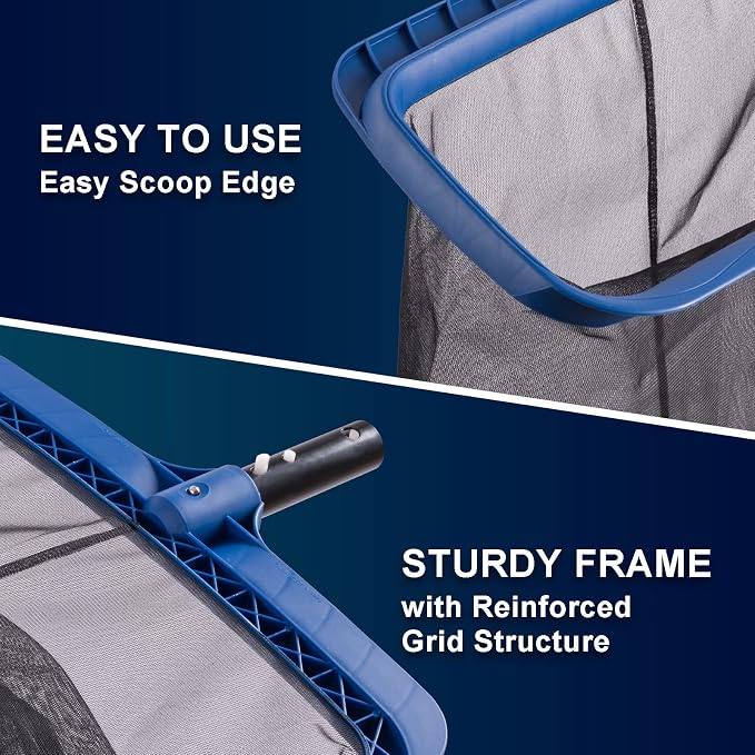 Fine Mesh Pool Net & Brush Head Combo - Image 3
