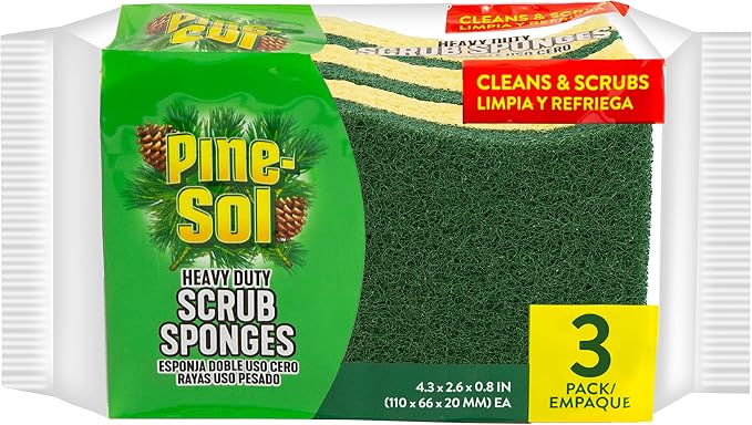 Pine-Sol Heavy Duty Scrub Sponges by Pine-Sol