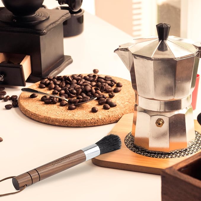 Takavu Coffee Grinder Cleaning Brush, Barista Brush - Image 6