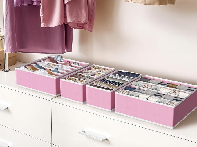 Simple Houseware 4-Pack Drawer Organizer Set - Image 7