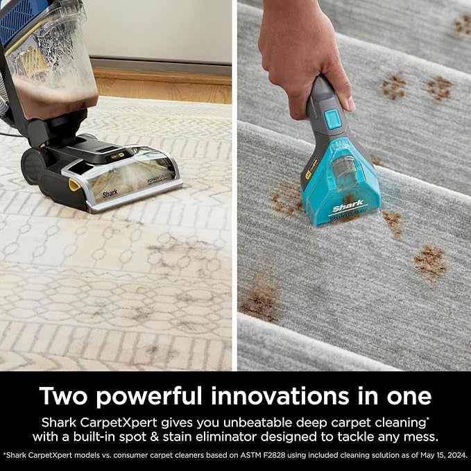 Shark CarpetXpert HairPro with StainStriker Upright Carpet, Area Rug & - Image 2