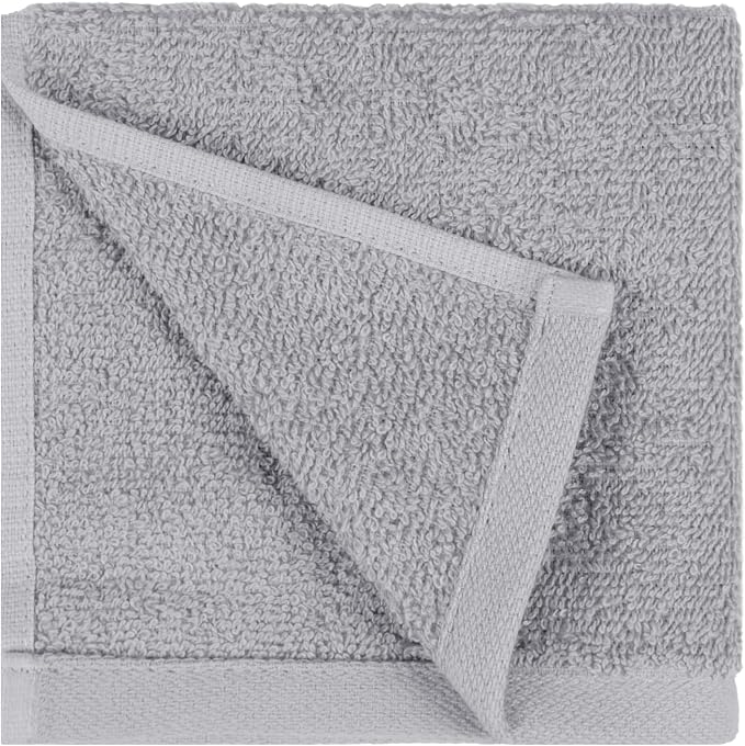 Amazon Basics Highly Absorbent Fast Drying 100% Cotton Washcloths - Image 7