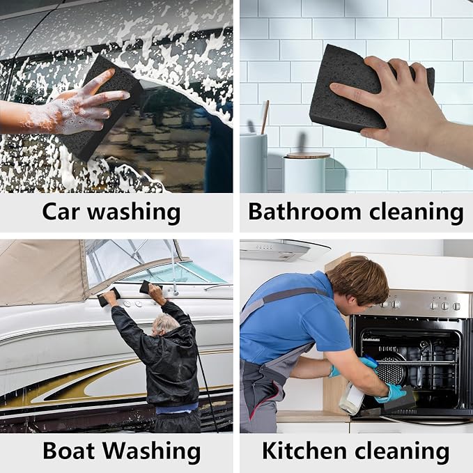 Cleaning and Washing Sponge, 3 Pack Large Extra Thick Heavy Duty Sponge - Image 5