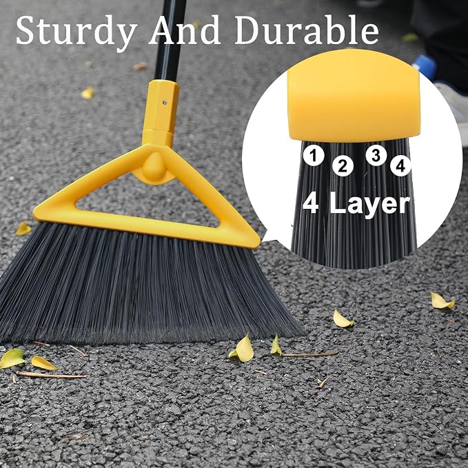 Heavy Duty Angle Broom 3 Pack - Image 4