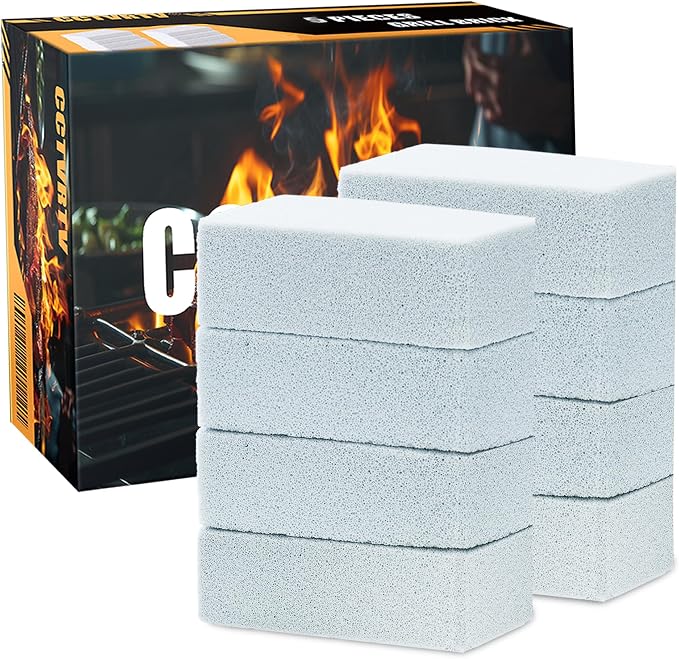 Heavy Duty Grill Cleaner, Grill Cleaning Bricks, Pumice Griddle Cleaning Stone by CCTVRTV