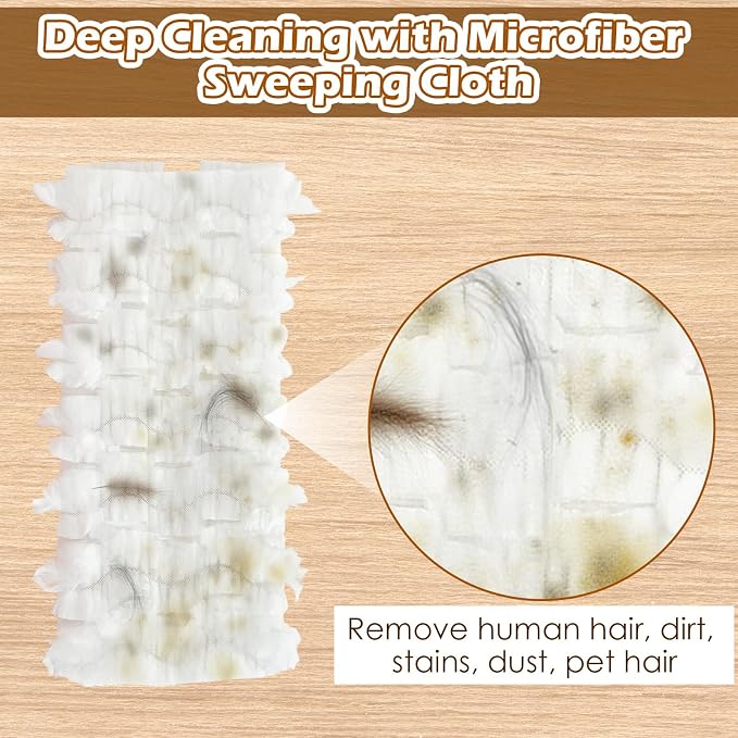 50 Count Dry Sweeping Cloths Compatible - Image 3