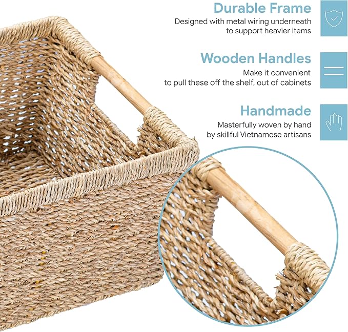 Large Wicker Storage Basket - Image 2