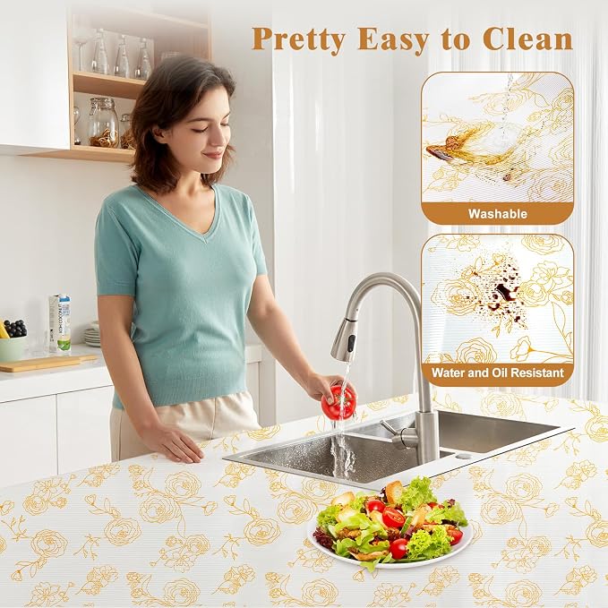 Shelf Cabinet Liner for Kitchen- Non Adhesive Drawer Liner Refrigerator Liner - Image 4