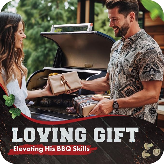 KITCHEN PERFECTION S Silicone Smoker Oven Gloves -Extreme Heat Resistant BBQ - Image 7