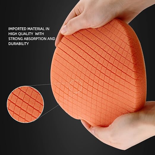 SPTA Orange Light Cut Pad, Buffing Polishing Pads, Polishing and Waxing - Image 4
