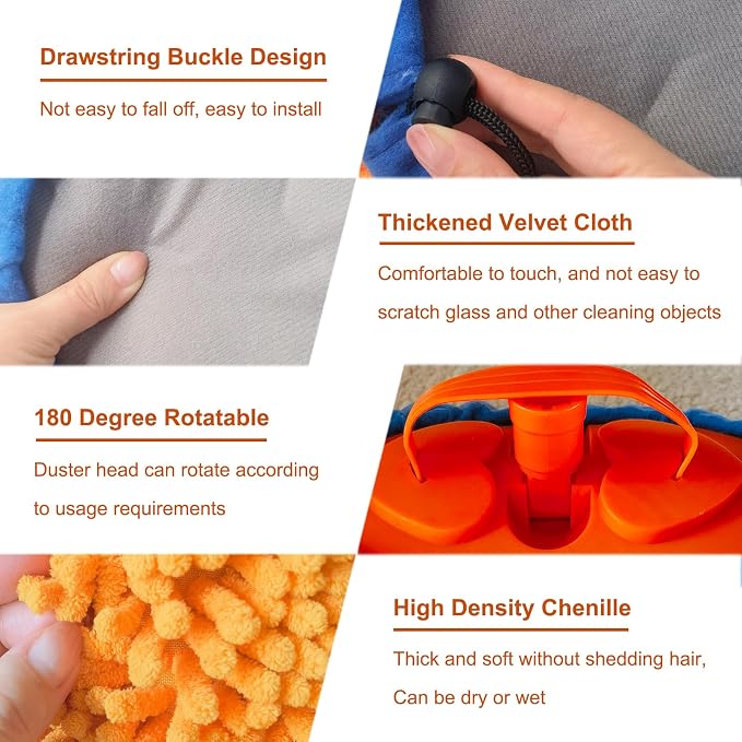 Wall Cleaner, Max 13 Ft+ Wall Mop - Image 4