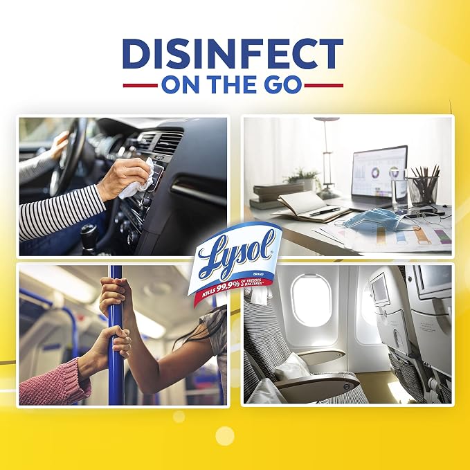 Lysol Disinfectant Handi-Pack Wipes, - Image 4