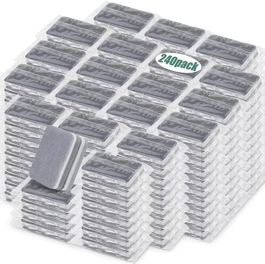 Tanlade 240 Pcs Individually Wrapped Sponge Dishwashing Sponge Bulk Non Scratch by Tanlade