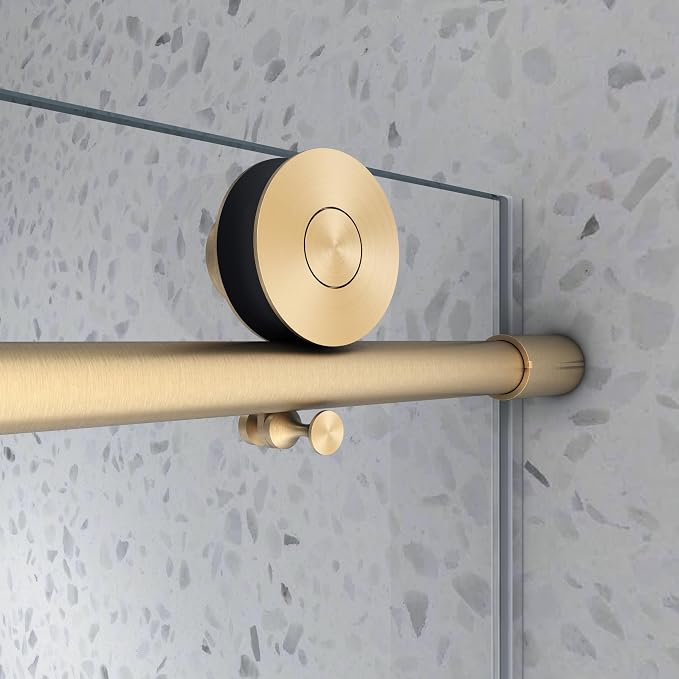 Favfurish Single Sliding Shower Door, Bathroom Glass Door - Image 3