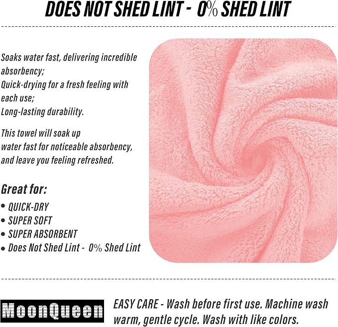 MOONQUEEN 18 Pack Premium Hand Towels - Image 4