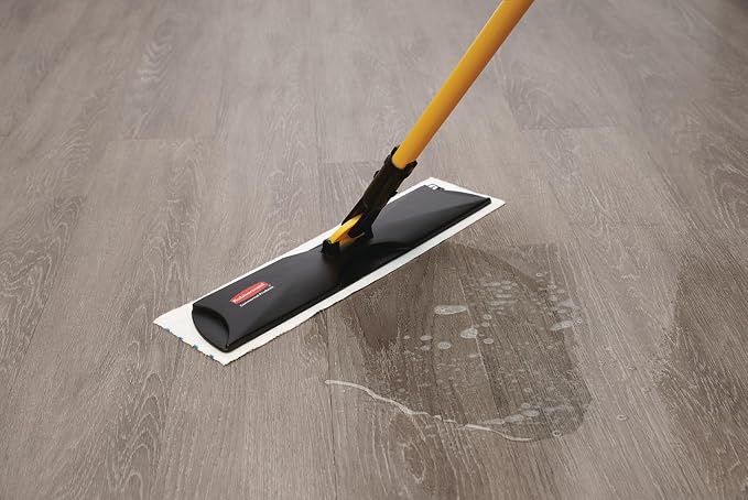 Rubbermaid HYGEN Disposable Microfiber Pad 18 Quick Connect Mop System 50 Count - Image 7