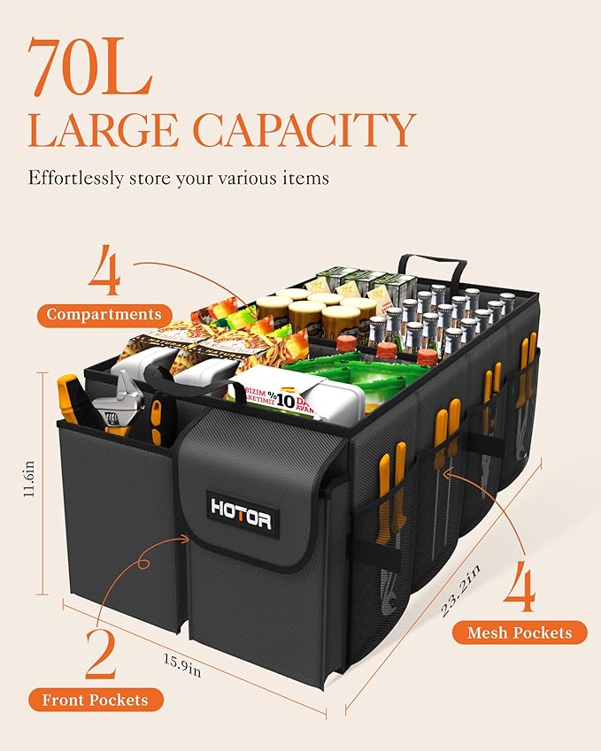 HOTOR Trunk Organizer - Image 3
