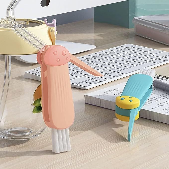 3 in 1 Cup Lid Gap Cleaning Brush Multifunctional Bottle Cleaning Brush - Image 6