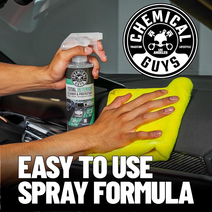 Chemical Guys Total Interior Cleaner and Protectant, New Car Smell 128 fl oz - Image 5