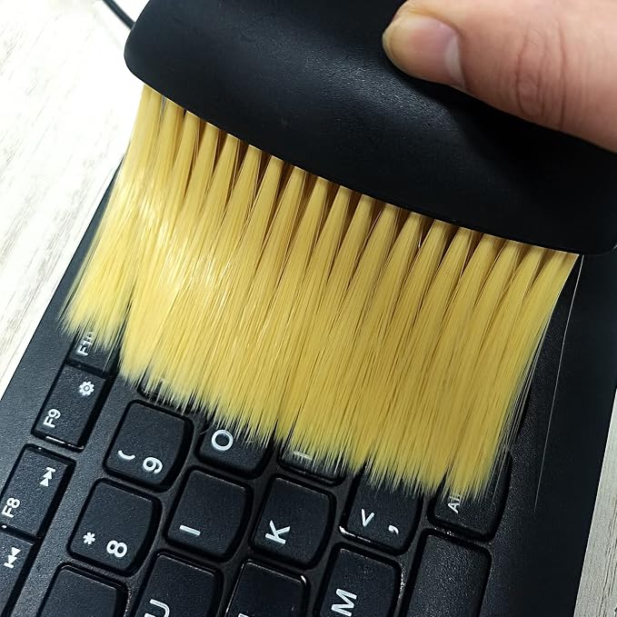 Ajxn Auto Interior Dust Brush, Car Cleaning Brushes Duster, Soft Bristles - Image 5