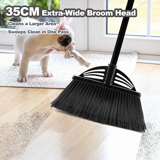 Four-Section Rod Long-Handled Broom, Heavy-Duty Broom, Angle Broom - Image 6
