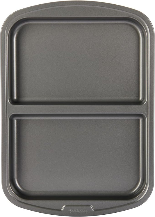 GoodCook Everyday Divided Sheet Pan 1-Inch Deep 2-Section Non-Stick by GoodCook