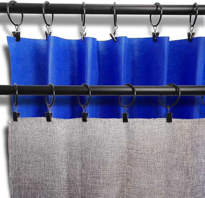 40 Pack Metal Curtain Rings - Image 5