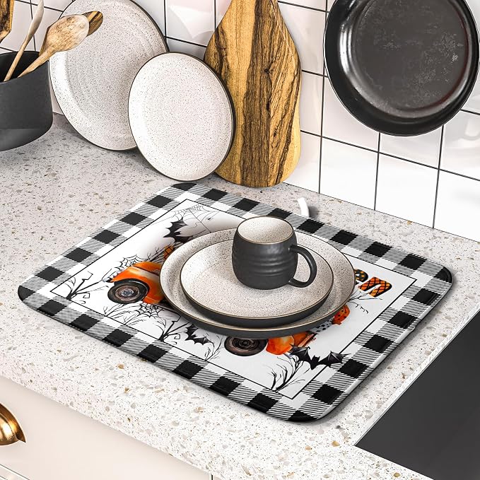 Holiday Truck Dish Drying Mat - Image 5