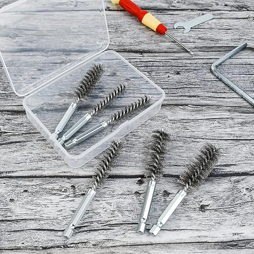 6 Pcs Stainless Steel Bore Brush Set - Image 6