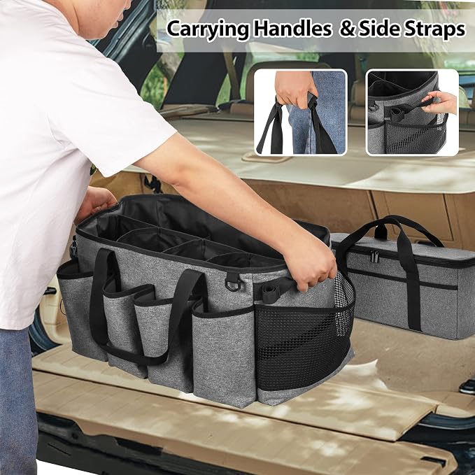 Detailing Bag with Polisher Carry Bag, Large Detail Car Care Box - Image 5