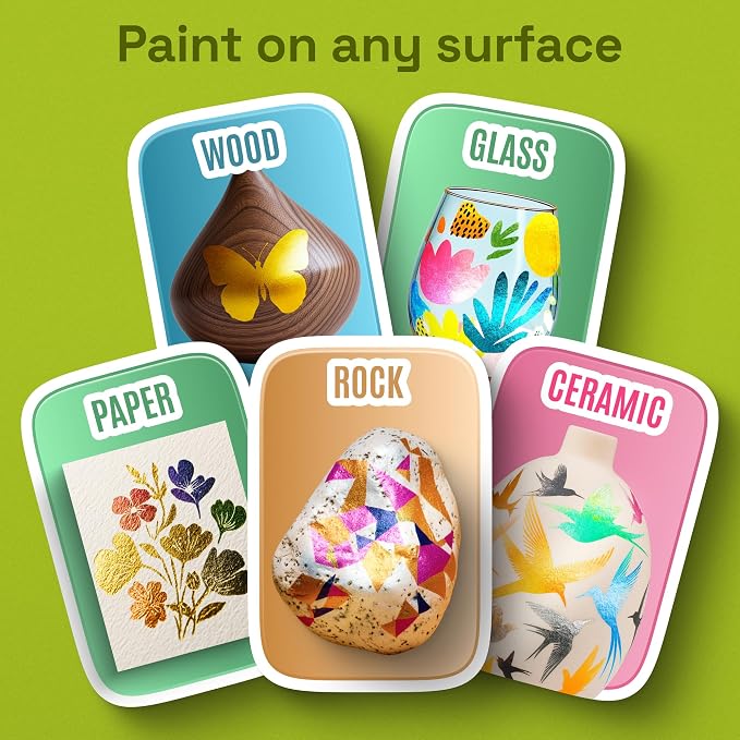 ARTISTRO 24 Metallic Acrylic Paint Markers - Image 4