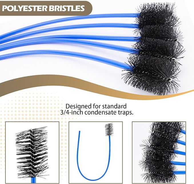 16-Inch Flexible AC Drain Line Cleaning Brush, - Image 7